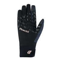 Produktbild von Roeckl Reithandschuh Waregem Winter Handschuh Neopren Waterproof Schwarz Kupfer Größe 10