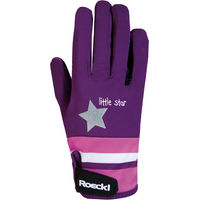 Produktbild von Roeckl Reithandschuhe Kelli für Kinder in Rosa und Lila