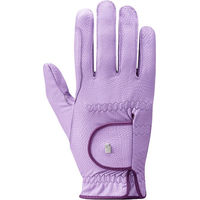 Produktbild von Roeckl Reithandschuhe Lona Lila Nylon Größe 8,5