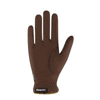 Produktbild von Roeckl Reithandschuhe Lona Sommer Damen Mokka Gold Größe 6