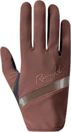 Roeckl Reithandschuhe Lorraine für Damen in Braun aus Nylon – Bild 1 von 2