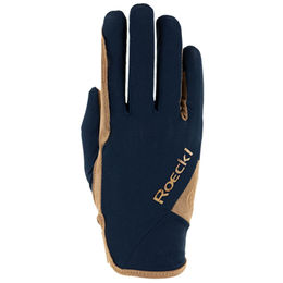 Roeckl Reithandschuhe Mareno Sommer Handschuhe Blau Größe 8 – Bild 1 von 13