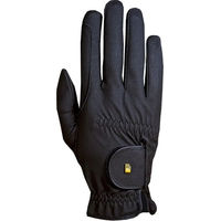 Produktbild von Roeckl Reithandschuhe Roeck-Grip Junior Sommer Leder Schwarz Größe 4