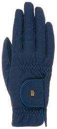 Roeckl Reithandschuhe Roeck-Grip Light & Grip aus Kunstleder für Sommer und Unisex in Blau Taille 6 – Bild 1 von 2