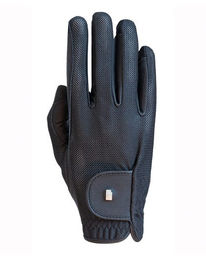 Roeckl Reithandschuhe Roeck-Grip Lite Sommer Handschuhe Schwarz Größe 7,5 – Bild 1 von 13