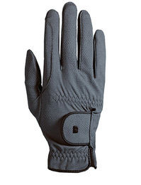 Roeckl Reithandschuhe ROECK-Grip Sommer Handschuhe Grau Größe 7 – Bild 1 von 12