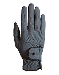 Roeckl Reithandschuhe ROECK-Grip Sommer Handschuhe Grau Größe 8 – Bild 1 von 8