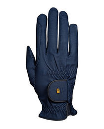 Roeckl Reithandschuhe ROECK-Grip Sommer Handschuhe Marine Blau Größe 6 – Bild 1 von 13
