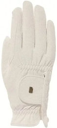 Produktbild von Roeckl Reithandschuhe Winter Grip mit Fleece Weiß Taille 9,5