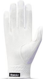 Roeckl ROECK-Grip LITE JUNIOR Reithandschuhe für Kinder Sommerhandschuhe Schwarz Größe 4 – Bild 1 von 2