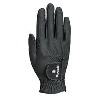 Produktbild von Roeckl Roeck-Grip PRO Reithandschuh Unisex Sommer Schwarz Größe 7.5 aus Kunstleder
