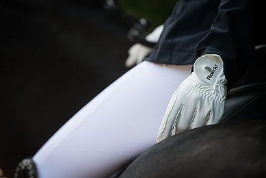 Roeckl Roeck-Grip PRO Reithandschuhe Unisex Sommer Weiß Größe 7 – Bild 1 von 4