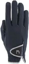 Produktbild von Roeckl Samorin Reithandschuhe Unisex Schwarz Taille 9,5