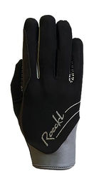 Roeckl Sports Reithandschuh June Damen Winterhandschuhe Schwarz Grau Größe 6.5 – Bild 1 von 2