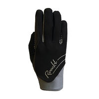 Produktbild von Roeckl Sports Reithandschuh June Damen Winterhandschuhe Schwarz Grau Größe 8.5