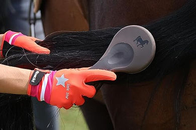 Roeckl Sports Reithandschuh Kelli Kids Sommerhandschuh Beere Grösse 4 – Bild 1 von 4