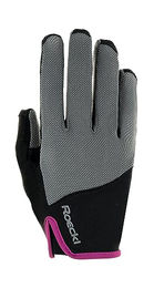 Roeckl Sports Reithandschuh Lynn Damen Sommerhandschuh aus Kunstleder Anthrazit Größe 6 – Bild 1 von 8