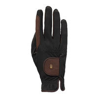 Produktbild von Roeckl Sports Reithandschuh Malta Winter Fleece Schwarz Mokka Größe 10.5