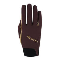 Produktbild von Roeckl Sports Reithandschuh MANIVA Sommer Reithandschuhe Braun Größe 10.5