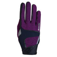 Produktbild von Roeckl Sports Reithandschuh Mendon Unisex Beere Grösse 6
