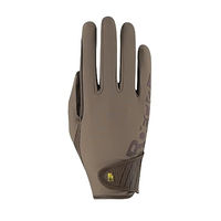 Produktbild von Roeckl Sports Reithandschuh Muenster Sommer Handschuh Dunkel Taupe Größe 6