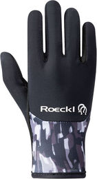 Roeckl Sports Reithandschuh Tryon 2 Sommer Fingerhandschuh Schwarz Größe 4 aus Polyester – Bild 1 von 4