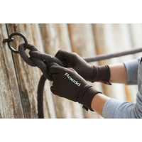 Produktbild von Roeckl Sports Reithandschuh Weldon Winterhandschuh für Damen in Rosa Schwarz Größe 10