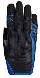 Roeckl Sports Teenies Schlupf Handschuh Torino Reithandschuh für Jugendliche Schwarz/Blau Größe 6 mit Silikon – Bild 1 von 2