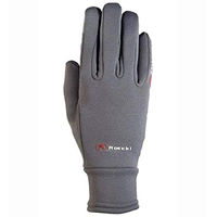Produktbild von Roeckl Warwick Polartec Winterreithandschuh Anthrazit Größe 9.5