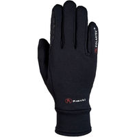 Produktbild von Roeckl Warwick Winterreithandschuhe aus Fleece Schwarz Größe 6 Unisex