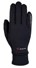 Roeckl Warwick Winterreithandschuhe mit Fleece Schwarz Größe 7.5 Unisex – Bild 1 von 4