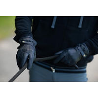Produktbild von Roeckl Weymouth Reithandschuhe Winter aus Kunstleder Schwarz Unisex Größe 8.5