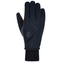 Produktbild von Roeckl Wila GTX Winterreithandschuhe aus Leder wasserdicht Schwarz Braun Größe 7
