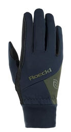 Roeckl Wilber Winterreithandschuh Unisex Waterproof Schwarz Grün Größe 11 – Bild 1 von 5