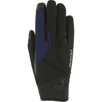 Produktbild von Roeckl Williams Winterhandschuh Unisex Reithandschuh aus Neopren Schwarz Blau Größe 8