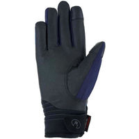 Produktbild von Roeckl Winsford Winter Reithandschuh wasserdicht aus Neopren Blau Schwarz Größe 10