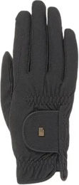 Produktbild von Roeckl Winter Reithandschuhe für Kinder aus Fleece in Schwarz oder Grau Größe 6,5