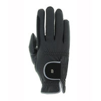 Produktbild von Roeckl Winterreithandschuh Malta Fleece Anthrazit Silber Grösse 7.5 Unisex