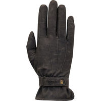 Produktbild von Roeckl Winterreithandschuh Weymouth aus Kunstleder schwarz stonewashed Größe 9