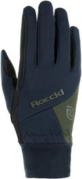 Roeckl Winterreithandschuhe Unisex Waterproof Schwarz Blau Größe 7,5 – Bild 1 von 1