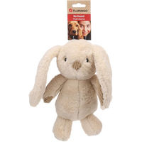 Produktbild von ROEGIE Flamingo Plüschspielzeug für Kaninchen Beige Größe S 21x8,5x26cm