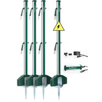 Produktbild von RoFlexs Premium E 145 Zaun-Set aus Aluminium in Grün