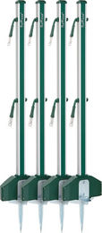 Produktbild von RoFlexs Premium Zaun Set Grün 145