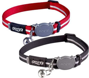 Rogz Beltz AlleyCat Halsband Rot XS – Bild 1 von 3