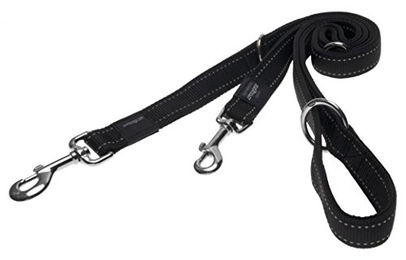 Rogz Beltz Utility Multiline Doppelleine XL Schwarz – Bild 1 von 4