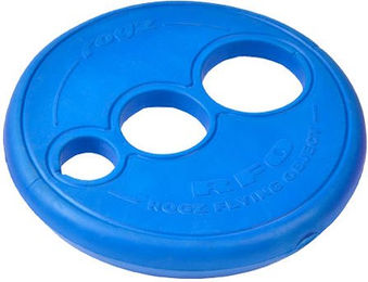 Rogz Flying Object Frisbee Hundespielzeug aus Kunststoff Blau - 1 Stk. – Bild 1 von 7