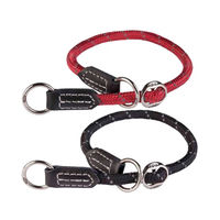 Produktbild von Rogz Rope Halsband Seil Rot Größe 1