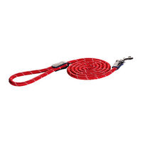 Produktbild von Rogz Rope Line Führleine aus Polyester Schwarz 180 cm 12 mm