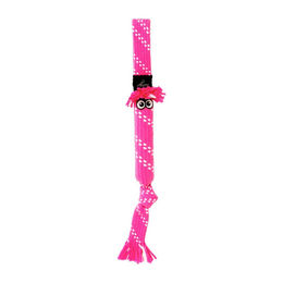 Produktbild von Rogz Scrubz Kauspielzeug für Hunde aus Tau in Rosa Größe L