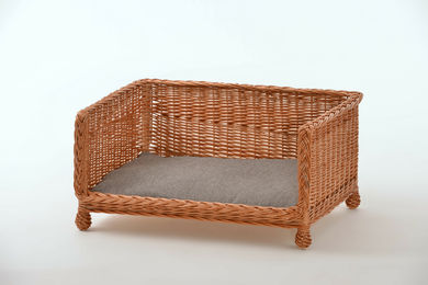 Produktbild von Rohrschneider Heimtiersofa Bailey aus Weidengeflecht braun Gr. 1 L420xB620xH300mm